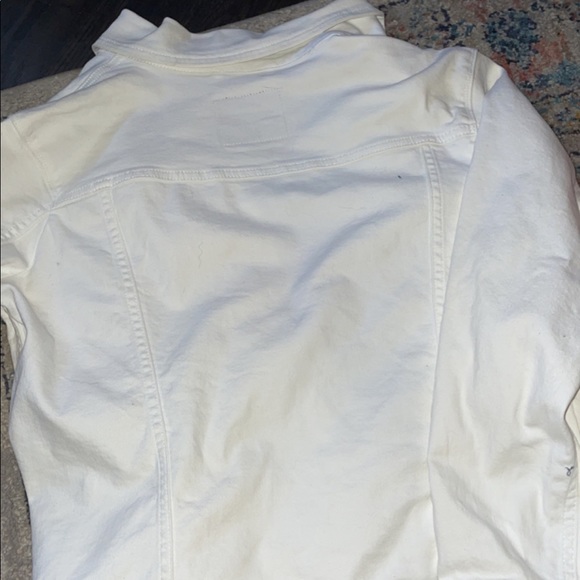 Vintage White Levi Jacket - Picture 2 of 2